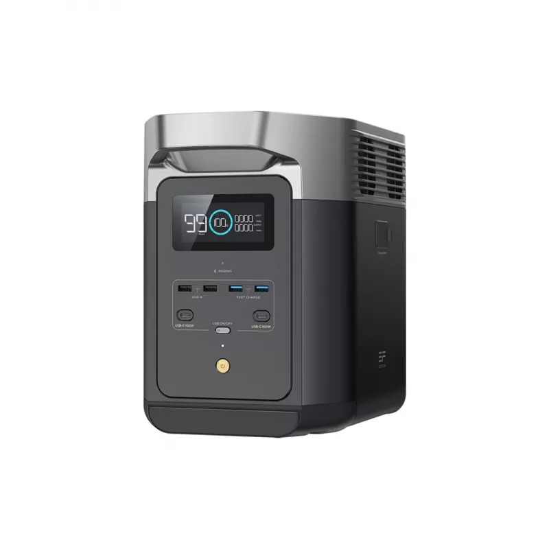 EcoFlow Delta 2 przenośna stacja zasilania litowo-żelazowo-fosforanowa (LiFePO4) 2200 W 12 kg