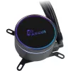 Chłodzenie cieczą All-in-one INTER-TECH LC-360 RGB — wentylator 12 cm, łożysko hydrauliczne, czarny