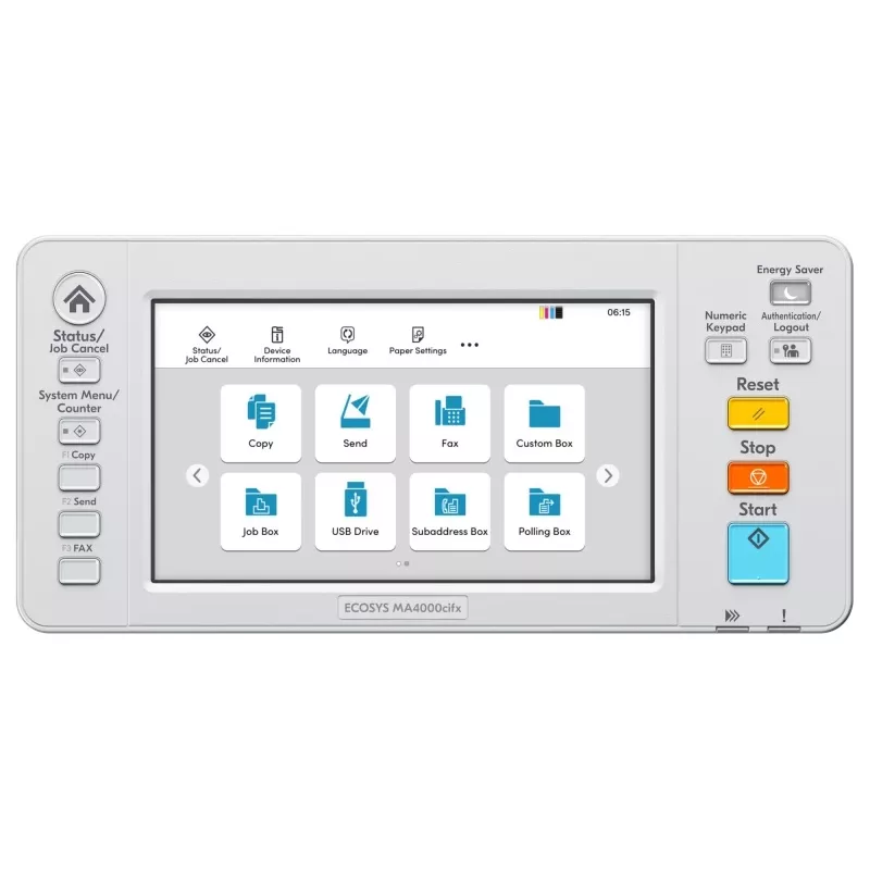 Kyocera ECOSYS MA4000cifx Drukarka Laserowa Kolorowa Wielofunkcyjna A4 40 str./min Ethernet LAN USB (SPEC)