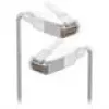 Kabel sieciowy Ubiquiti UACC-Cable-Patch-EL-C6A-0.3M-W RJ-45 Cat6a 0.3m Transparentny Biały