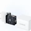 Ładowarka UGREEN Nexode N Series X513 30W GaN USB-C jednoportowa szybka ładowarka, 100–240V, biała