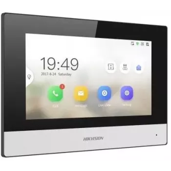 System wideodomofonu Hikvision DS-KH6320Y-WTE2 7-calowy wyświetlacz TFT