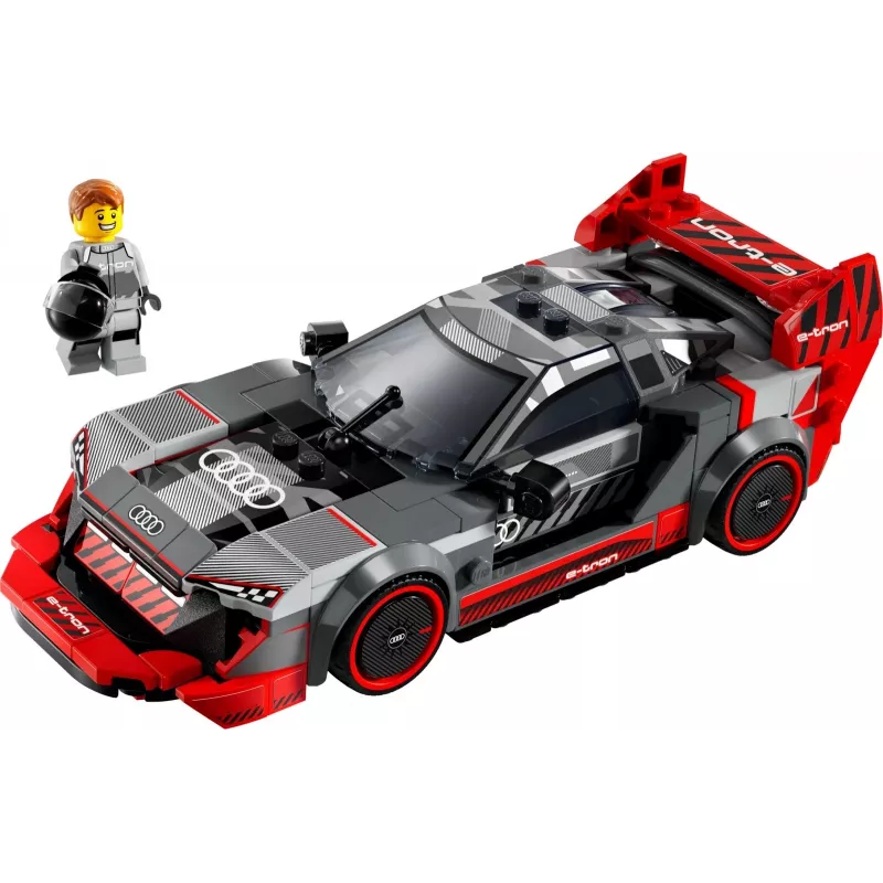 Lego Speed Champions 76921 Audi S1 E-Tron Quattro Zestaw z Samochodem Wyścigowym