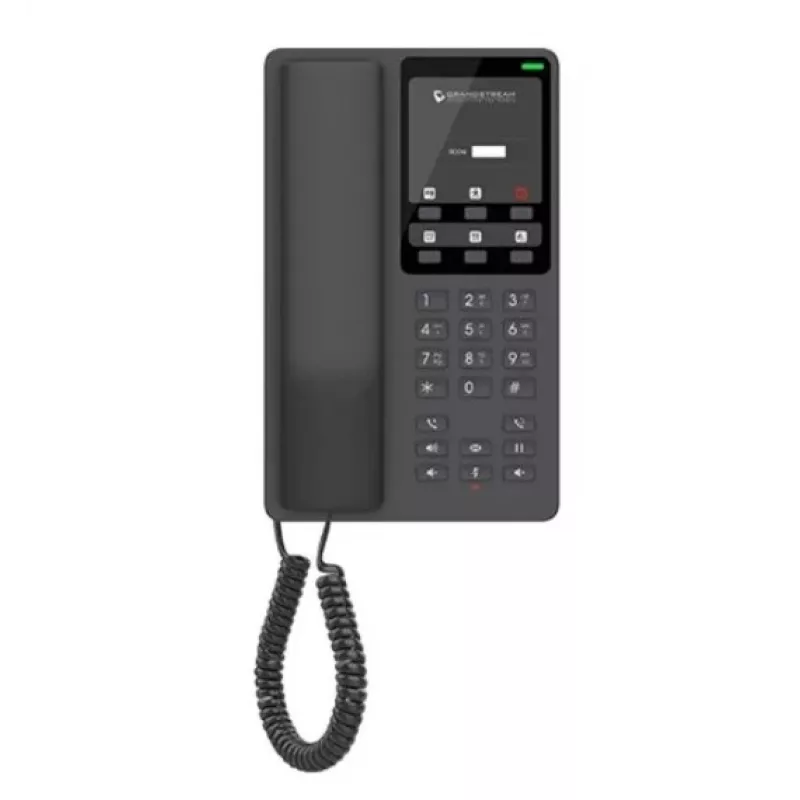 Telefon IP Grandstream GHP621W Czarny 2 linie LCD Wi-Fi
