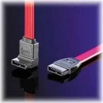 ROLINE Wewnętrzny kabel HDD SATA 3.0 Gbit/s, kątowy 0,5m (11.03.1556)