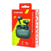 Słuchawki Canyon CNS-TWS10BK True Wireless Stereo (TWS) douszne do rozmów/muzyki/sportu/codziennego użytku USB Type-C Bluetooth Czarny (CNS-TWS10BK)