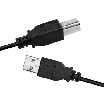 Kabel USB LogiLink CU0007B USB 2.0 2 m USB A USB B Czarny