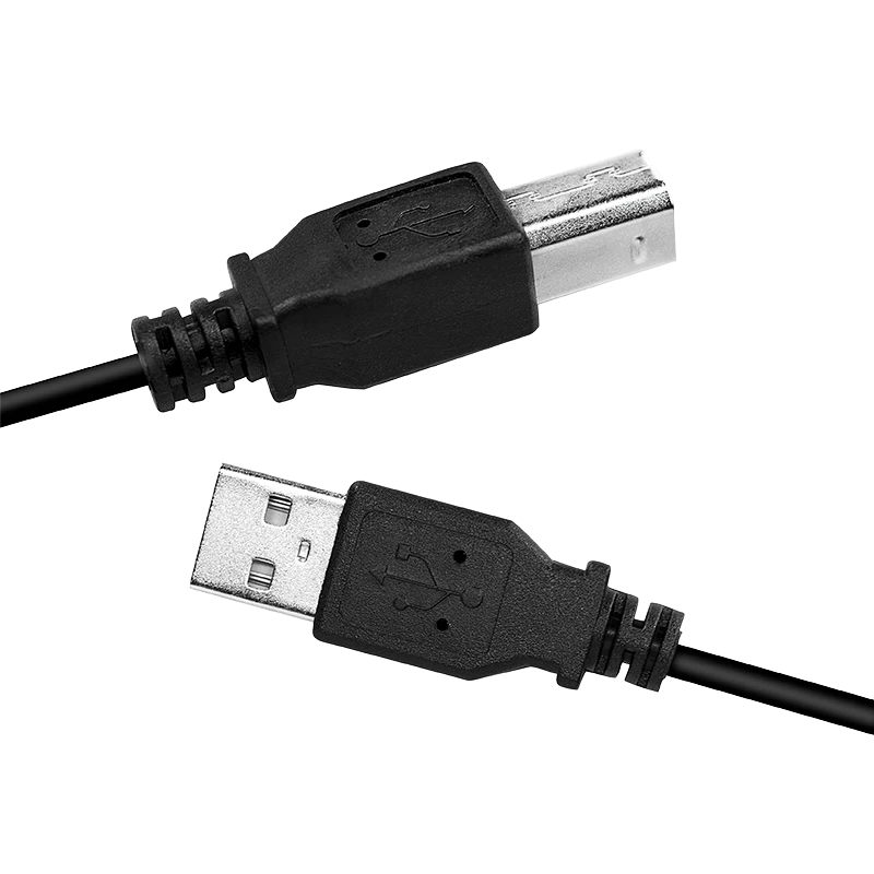 Kabel USB LogiLink CU0007B USB 2.0 2 m USB A USB B Czarny