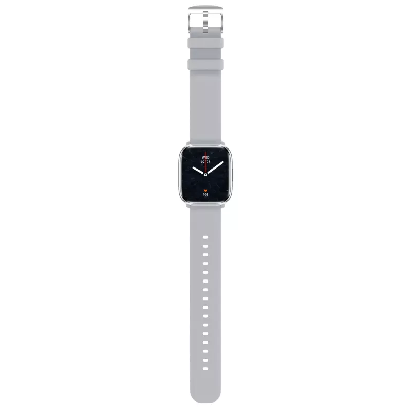 myPhone Watch Pastel 4.45 cm (1.75 inch) AMOLED 40 mm Cyfrowy 390 x 450 pikseli Dotykowy Srebrny