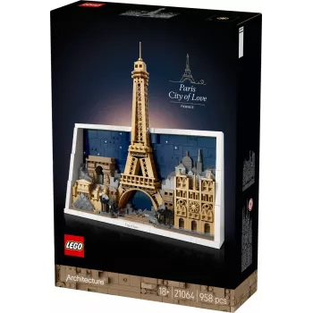 LEGO ARCHITECTURE 21064 Paryż – Miasto Miłości