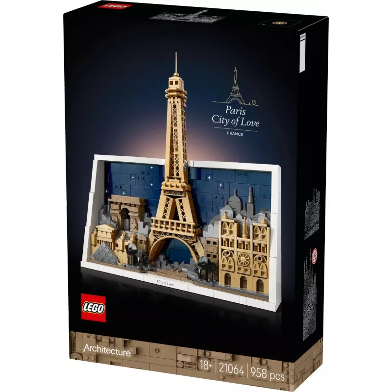 LEGO ARCHITECTURE 21064 Paryż – Miasto Miłości