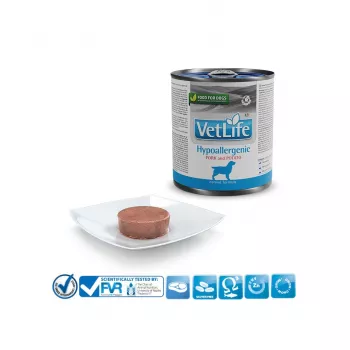 Mokra karma dla psa Farmina Vet Life UltraHypo 300 g — hipoalergiczna dieta weterynaryjna, ryba, bezzbożowa