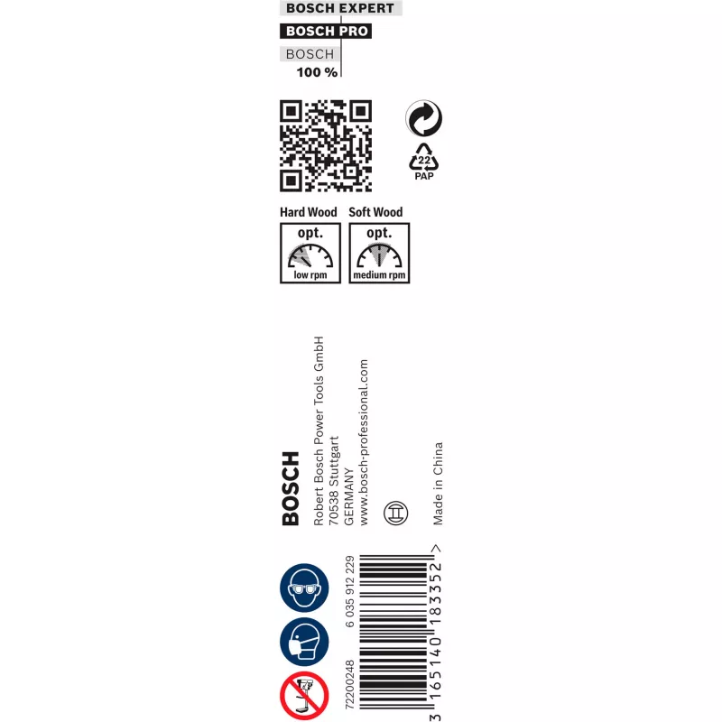 Wiertło kręte Bosch PRO do drewna, średnica 1,2 cm, 1 szt.