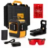Poziomica laserowa Smart 06-03015R czerwona wiązka, zasięg 15 m