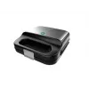 Cecotec Sandwich Maker | Rock’nToast 4in1 | 1000 W | Liczba płyt 4 | Czarny