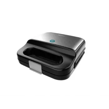 Cecotec Sandwich Maker | Rock’nToast 4in1 | 1000 W | Liczba płyt 4 | Czarny