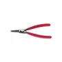 Knipex 46 11 A1 Seegeringzange do pierścieni zewnętrznych 10-25 mm, końcówki proste