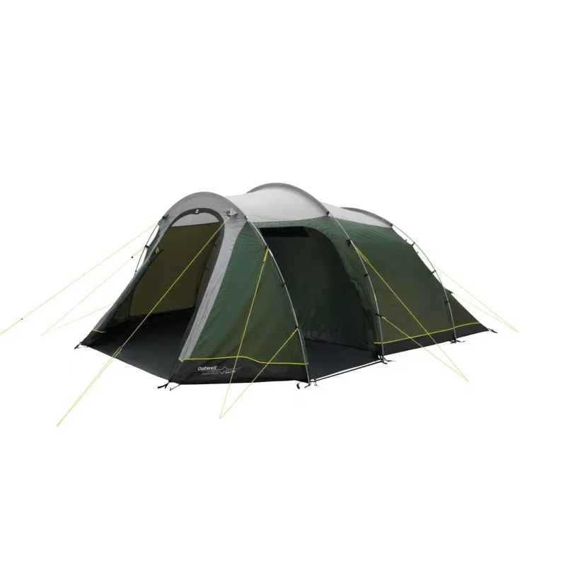 Namiot tunelowy Outwell Earth 5 Plus | dwupokojowy | 5-osobowy | Zielony