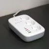 Listwa zasilająca Tellur TLL331521 Smart WiFi z 3 gniazdami, PD 30W, QC 18W
