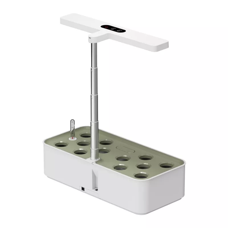Inteligentny system do uprawy roślin GreenBlue, SMART doniczka, 4L, na 12 roślin, pełne spektrum LED, GB133