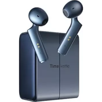 Przenośny tłumacz głosowy Timekettle W4 niebieski — bezprzewodowy kieszonkowy tłumacz do tłumaczenia mowy w czasie rzeczywistym