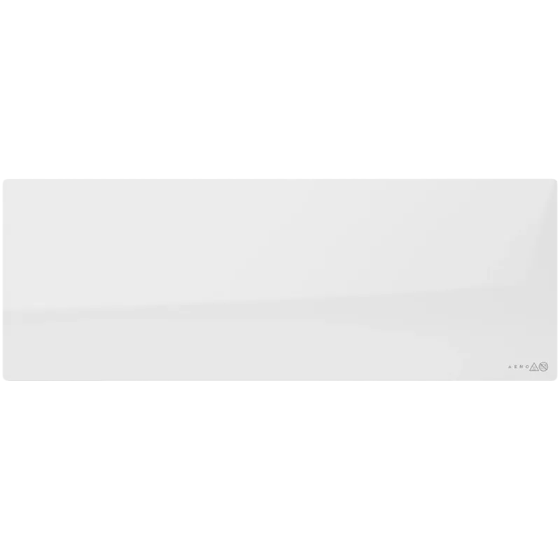 AENO Premium Eco Smart Heater, 700 W, szkło hartowane, ogrzewanie na podczerwień + konwekcyjne, wyświetlacz LED, wtyczka: Europa (typ E/F), BIAŁY
