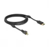 Kabel DisplayPort DeLOCK 83722 Mini DisplayPort 2m Czarny
