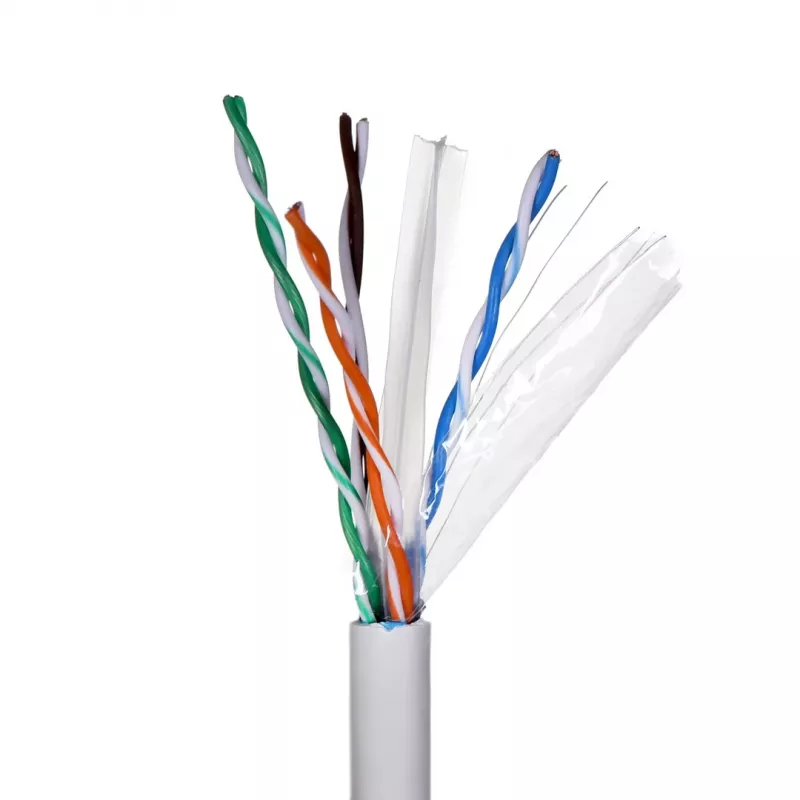 Kabel sieciowy Gembird CAT6 FTP 100 m, szary F/UTP (FTP)