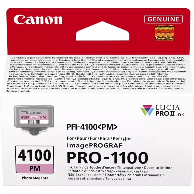 Wkład atramentowy Canon LUCIA PRO II 1 szt. Oryginalny Standardowa wydajność magenta fotograficzny