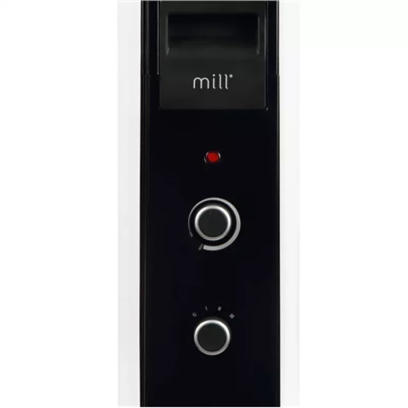 Mill | Grzejnik | AB-H1000MEC | Grzejnik olejowy | 1000 W | Liczba poziomów mocy 3 | Do pomieszczeń do 12-16 m² | Biały
