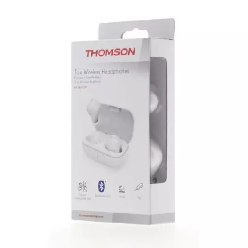 Hama WEAR7701W Zestaw słuchawkowy Bezprzewodowy Douszny Połączenia/Muzyka Bluetooth Biały