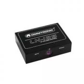 Regulator głośności Omnitronic LH-125 IR 125W — pasywny, liniowy regulator poziomu dla systemów audio