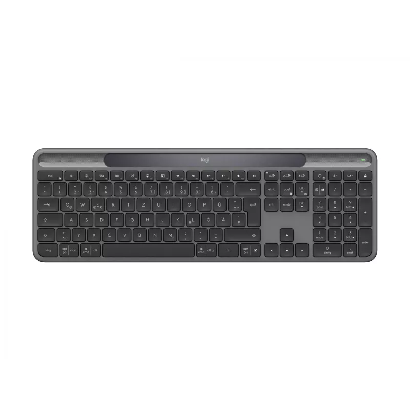 Klawiatura bezprzewodowa Logitech Signature cienki Solar+ K980, grafitowa