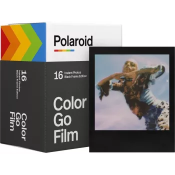 Polaroid | Foto płytki do aparatów natychmiastowych Go Color czarna ramka 2-pak, 16 szt.