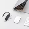 UNITEK uHUB Q4 USB 3.2 Gen 1 (3.1 Gen 1) Type-A 5000 Mbit/s Czarny