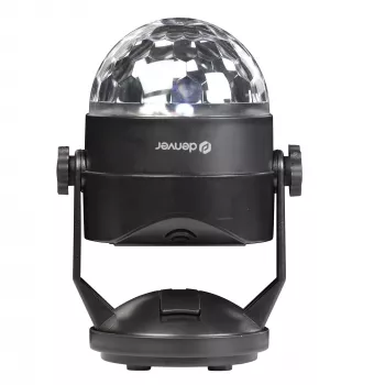 LED disco ball light DENVER LDB-319 — kompaktowe światło imprezowe LED, model 117220200040