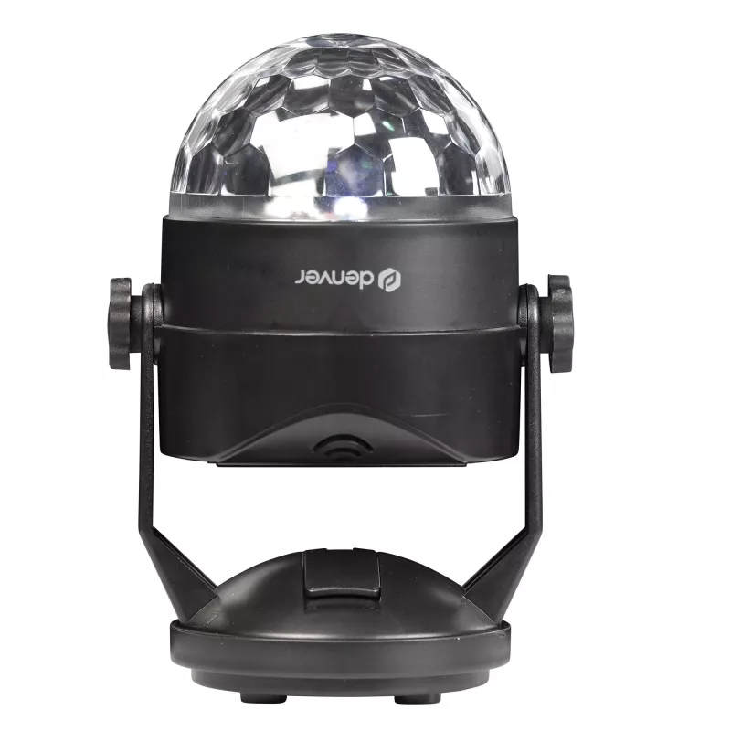 LED disco ball light DENVER LDB-319 — kompaktowe światło imprezowe LED, model 117220200040