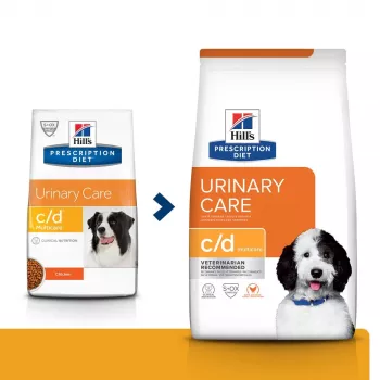 HILL'S PRESCRIPTION DIET Canine c/d Multicare Sucha karma dla psów Kurczak 12 kg