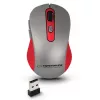 Bezprzewodowa mysz optyczna ESPERANZA EM131R 2,4 GHz, 1600 DPI, symetryczna, nano odbiornik USB, 6 przycisków, szara