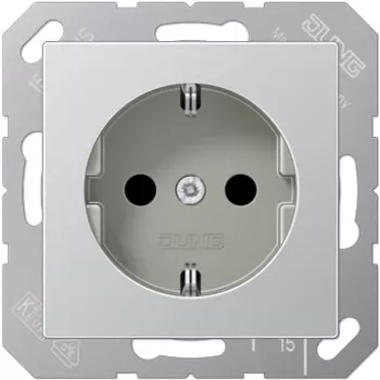 Puszka instalacyjna JUNG A 1520 AL Aluminium do gniazd typu F — model A1520AL
