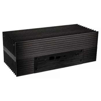 Akasa Turing A50 MKII - Ultrakleiner Formfaktor (USFF) - PC - Schwarz - Aluminium - Heimbüro - Kensington