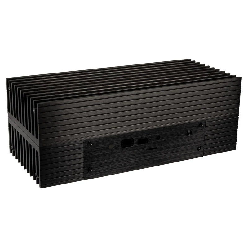 Akasa Turing A50 MKII - Ultrakleiner Formfaktor (USFF) - PC - Schwarz - Aluminium - Heimbüro - Kensington
