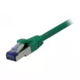 Kabel krosowy Synergy 21 RJ45 CAT6A 500 MHz 15 m zielony S-STP S/FTP testowany komponent AWG26 - Kabel - Sieciowy