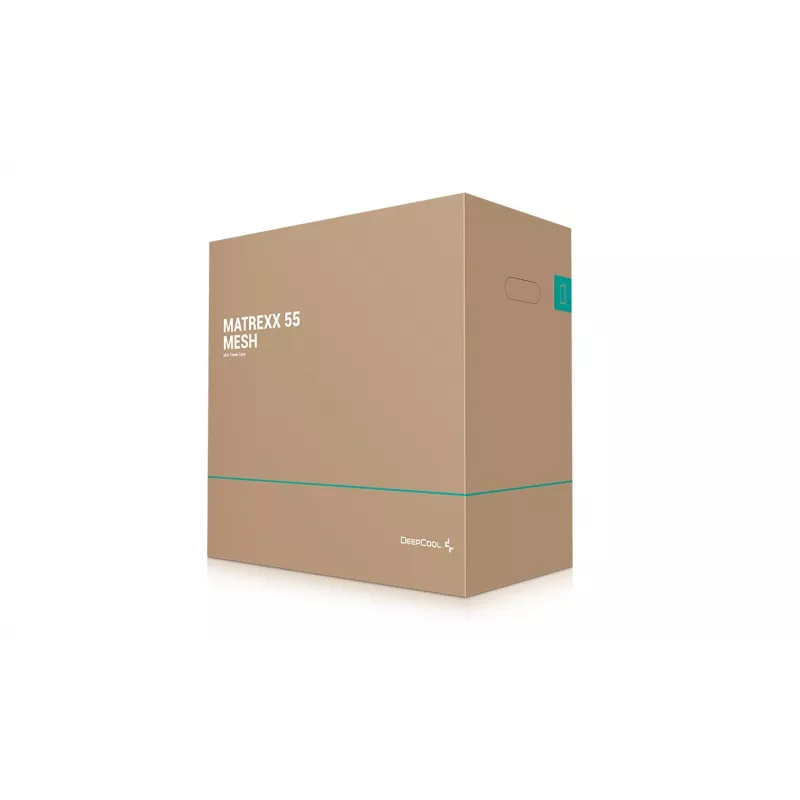 DeepCool Matrexx 55 Mesh ARGB 4F Midi Tower Czarny