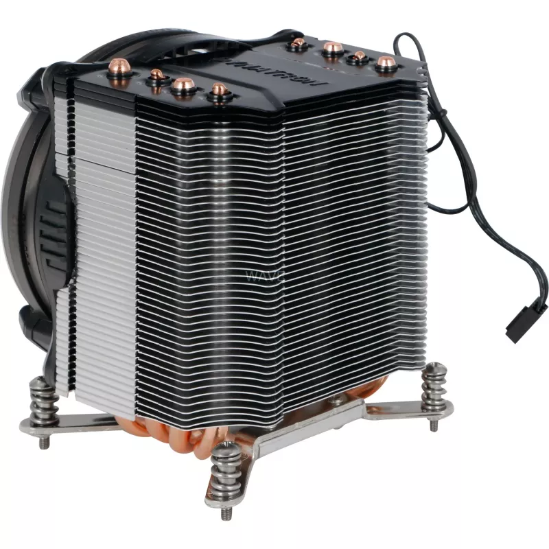 Dynatron Inter-Tech Q-6 - chłodzenie procesora powietrzne - wysoka jakość - (dla: LGA1700) - aluminiowe żeberka - 92 mm (Q6)
