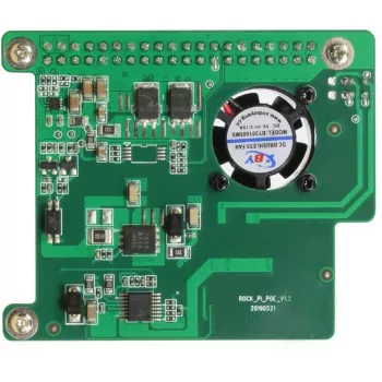 PoE Hat ALLNET dla Radxa Rock 3A 802.3at — akcesorium Power over Ethernet