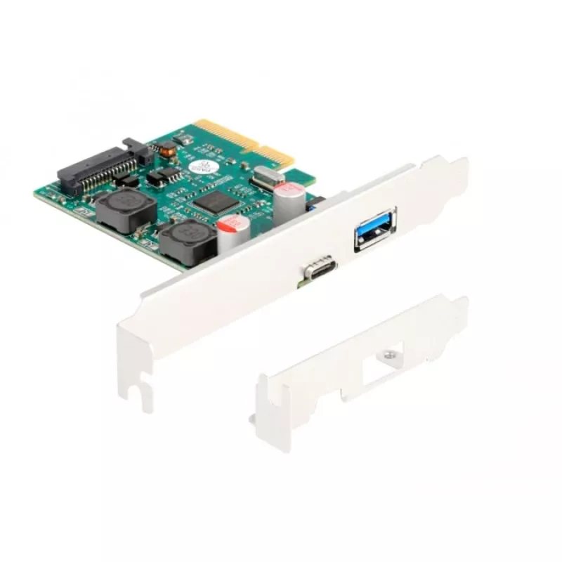 Karta DeLOCK PCI Express x4 1 x USB Type-C 1 x USB Type-A 10 Gb/s