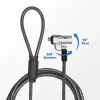 kabel lock LogiLink NBS012 Czarny srebrny