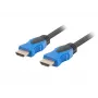 Kabel HDMI Lanberg CA-HDMI-20CU-0045-BK 4.5m Czarny Niebieski