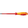 Wkrętak płaski Knipex VDE VDE Szerokość ostrza: 5,5 mm Długość ostrza: 125 mm DIN EN 60900 (98 20 55)